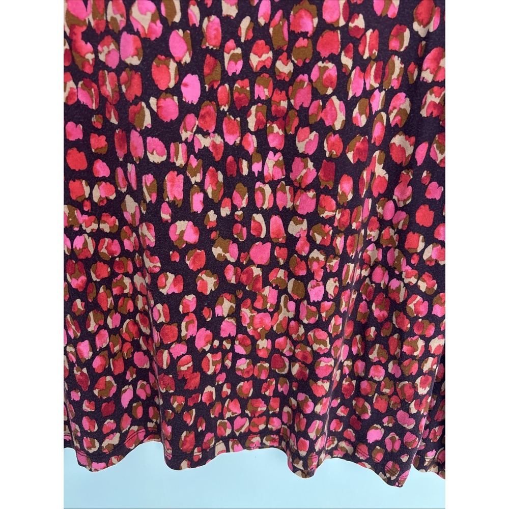 CHICO'S Lightweight Long Sleeve Pink/Ted Stretchy Top Size Medium (1) Comfy Soft - Picture 6 of 10